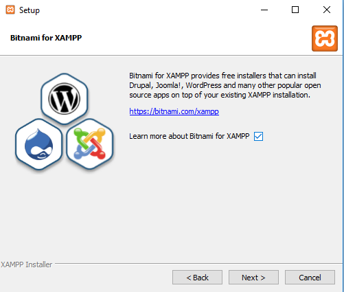 Weitere Informationen zu Xampp